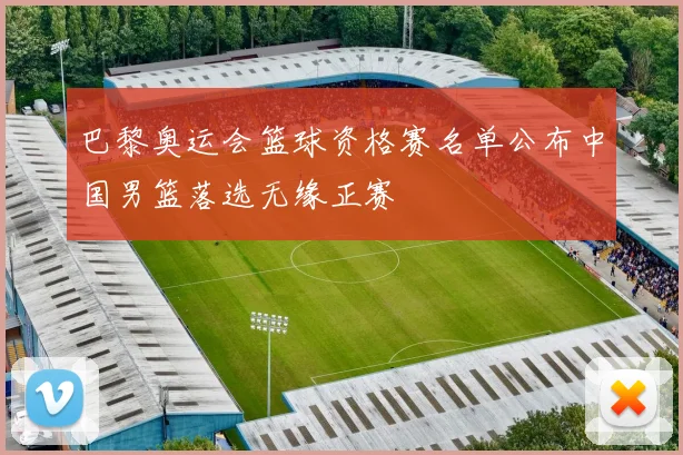 巴黎奥运会篮球资格赛名单公布中国男篮落选无缘正赛